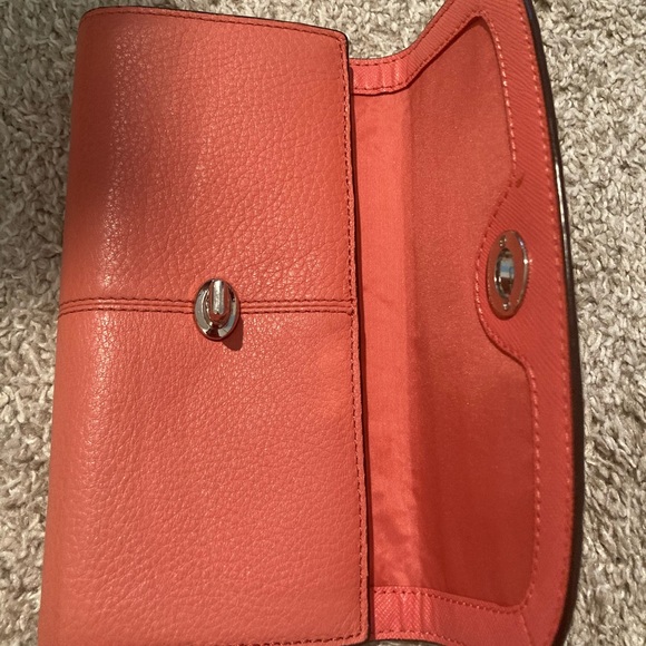 Burnt orange Coach wallet - Picture 5 of 6